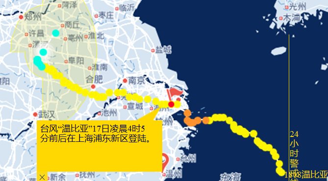 臺風溫比亞路徑