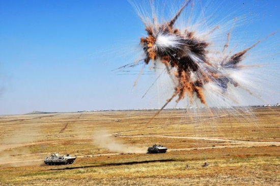 78集團軍藍軍旅軍事演習