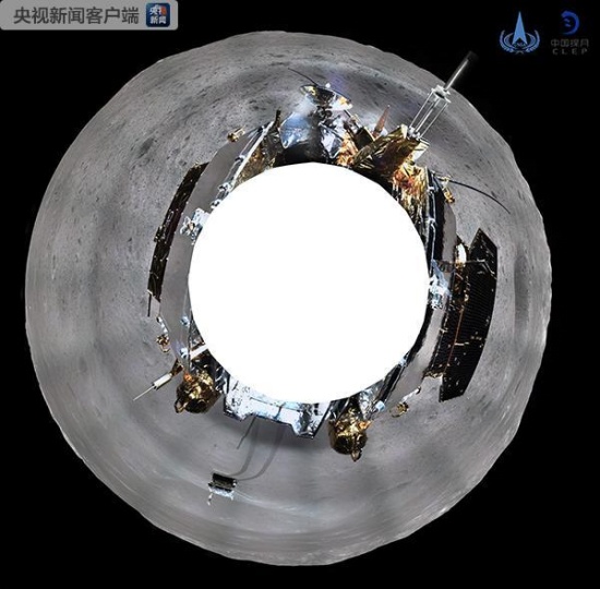 月球背面全景圖