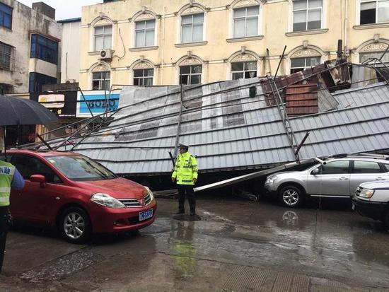 溫州冰雹砸傷學生
