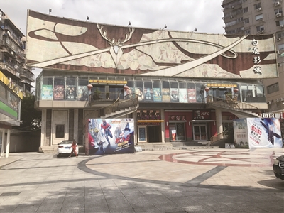 拆遷之前的舊白鹿影城樣子