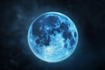 罕見藍月亮今晚現身夜空