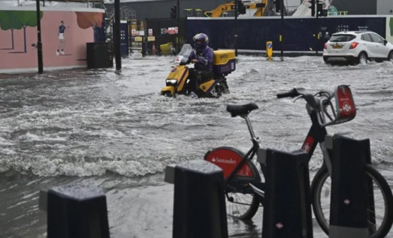倫敦暴雨洪澇