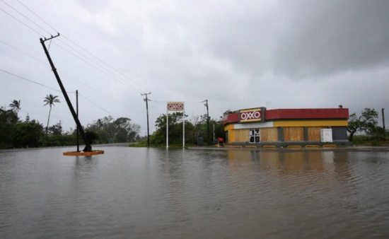 颶風格蕾絲襲擊墨西哥引發嚴重洪災8人喪生