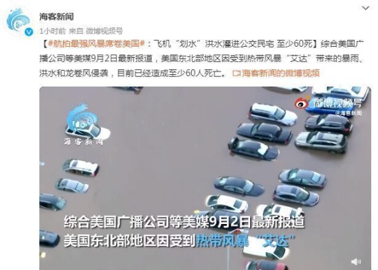 航拍最強(qiáng)風(fēng)暴席卷美國(guó)