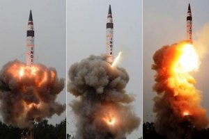 印度成功試射Agni-5洲際彈道導彈