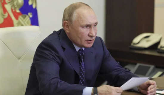 普京感冒在電視會議上不停咳嗽 普京說不是新冠