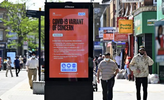 英國科學家探索COVID-19德爾塔Delta子變體