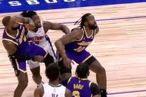 詹姆斯被禁賽1場 真野蠻