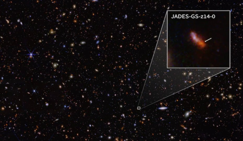 據歐洲南方天文臺稱,他們檢測到遙遠的星系有氧氣的痕跡。