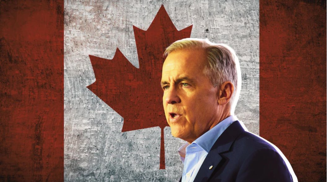 馬克·卡尼在勝選后的首次新聞發布會上,語氣堅定。