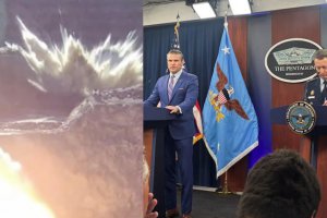 美國分享掩體炸彈測試錄像 證明美軍襲擊伊朗造成的