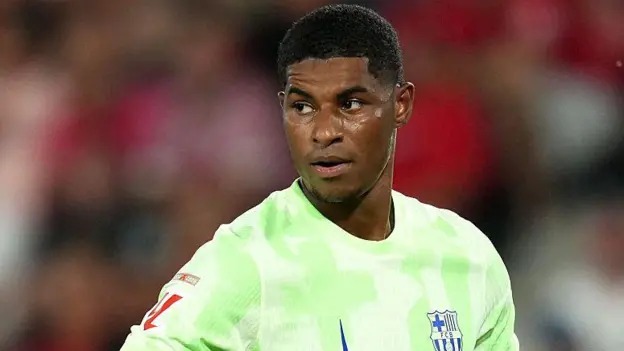 馬庫斯·拉什福德是自1989年以來巴塞羅那的第一位英國球員