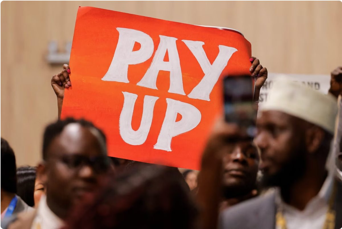 在阿塞拜疆巴庫舉行的聯合國氣候變化大會(COP29)上