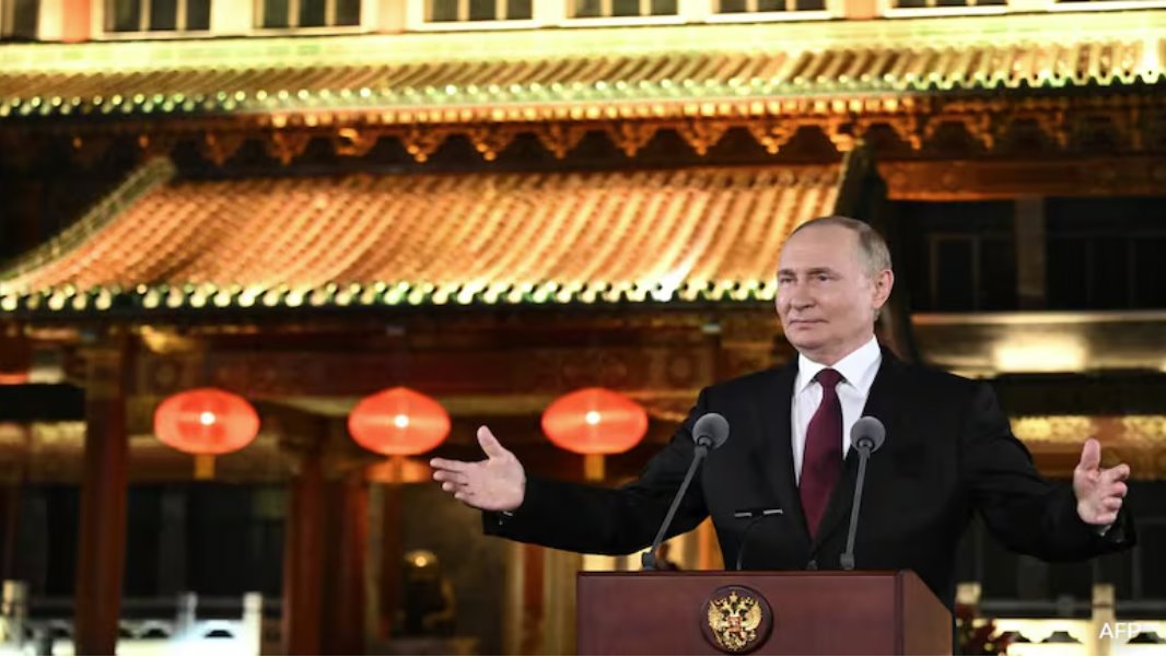 俄羅斯總統普京周三結束對中國的訪問并舉行新聞發布會