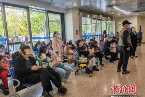 流感高發(fā)有醫(yī)院患者