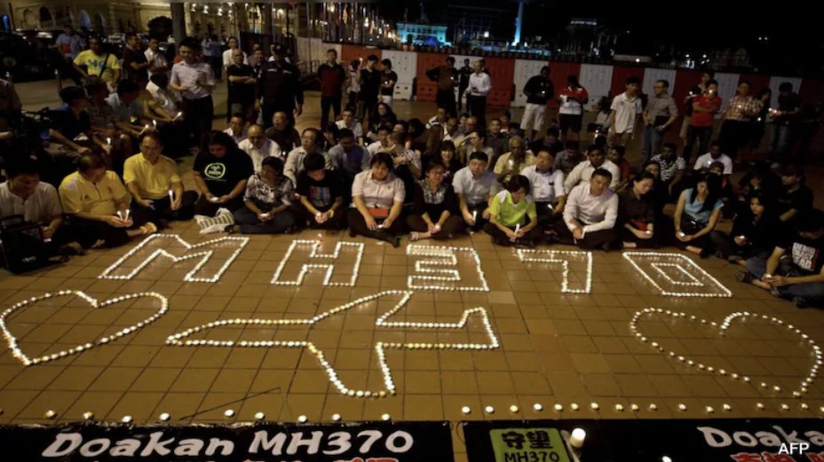 2014年失蹤的航班上有239名乘客和機(jī)組人員